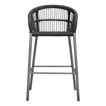 NEXUS - Polypropylene stool with back by JANUS et Cie - view 3